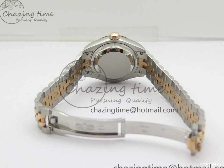 1218 Datejust 28mm 279173 SS RG BP Maker Best Edition Black Dial on SS RG Jubilee Bracelet ETA TopPick 2580